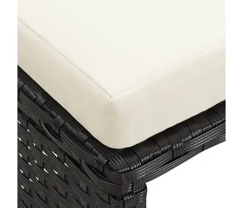 Aiataburetid Patjadega 4 Tk, Polürotang, Must