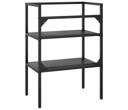 Vannitoa Valamuraam, Must, 59 X 38 X 83 cm Raud