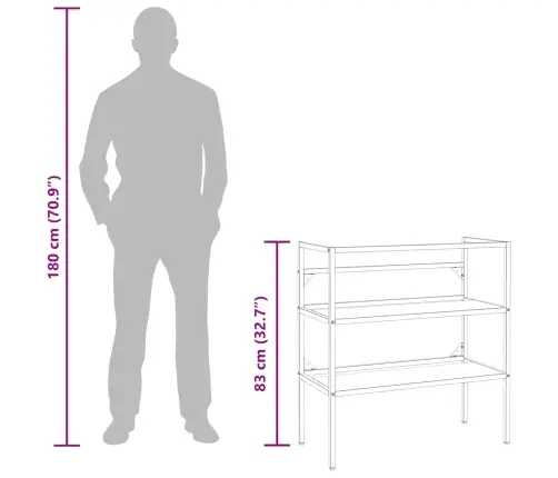 Vannasistabas Izlietnes Rāmis, Melns, 79X38X83 Cm, Dzelzs Vidaxl
