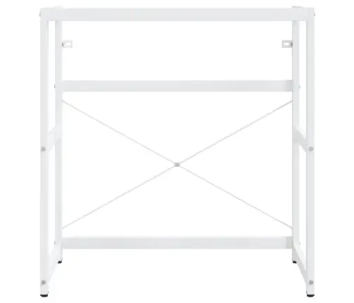 Vannasistabas Izlietnes Rāmis, Balts, 79X38X83 Cm, Dzelzs Vidaxl