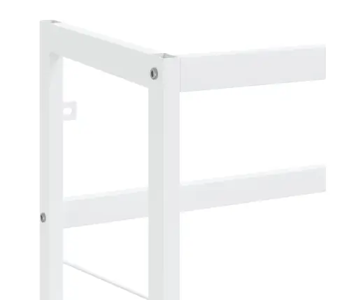 Vannasistabas Izlietnes Rāmis, Balts, 79X38X83 Cm, Dzelzs Vidaxl