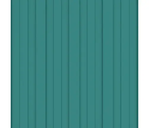 Katusepaneel 12 Tk, Tsingitud Terasest, Roheline, 60 X 45 Cm