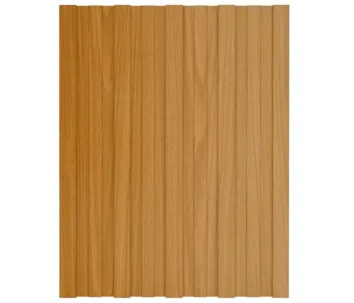 Katusepaneel 36 Tk, Tsingitud Terasest, Naturaalne, 60 X 45 Cm