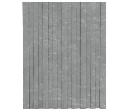 Stogo Plokštės, 36Vnt., Sidabrinės, 60X45cm Plienas