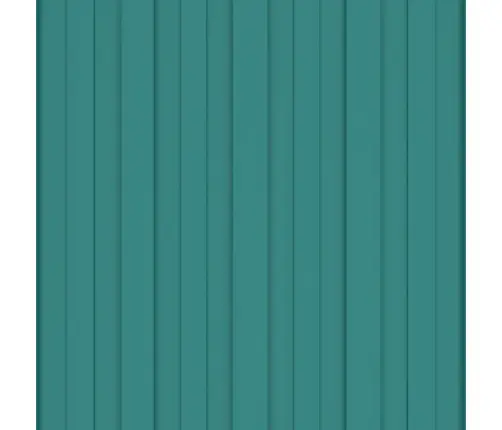 Katusepaneel 36 Tk, Tsingitud Terasest, Roheline, 80 X 45 Cm