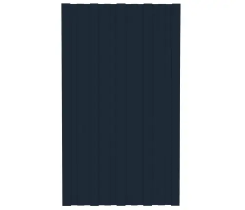 Katusepaneel 36 Tk, Tsingitud Terasest, Antratsiit, 80 X 45 Cm