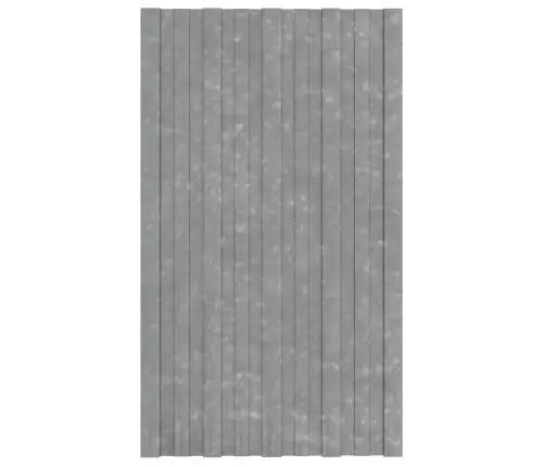 Katusepaneel 36 Tk, Tsingitud Terasest, Hõbedane, 80 X 45 Cm