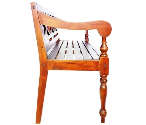 Bataavia Pink, 123 cm Mahagonipuit, Tumepruun