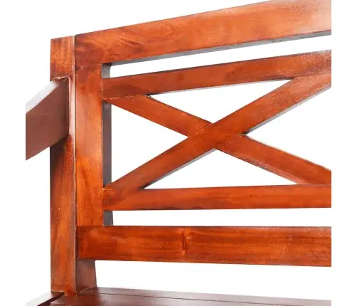 Bataavia Pink, 123 cm Mahagonipuit, Tumepruun