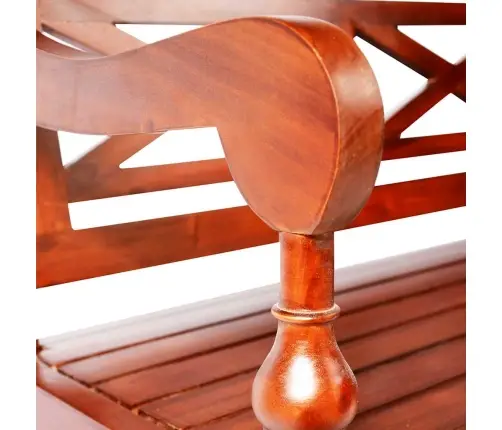 Bataavia Pink, 123 cm Mahagonipuit, Tumepruun