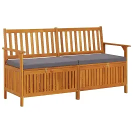 Sols Ar Glabāšanas Nodalījumu, 148 Cm, Akācijas Masīvkoks Vidaxl