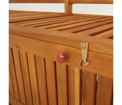 Sols Ar Glabāšanas Nodalījumu, 148 Cm, Akācijas Masīvkoks Vidaxl