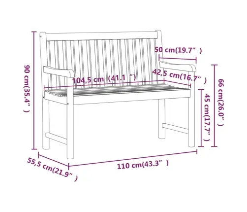 Dārza Sols, 110 Cm, Akācijas Masīvkoks Vidaxl Dārza Sols, 110 Cm, Akācijas Masīvkoks Vidaxl