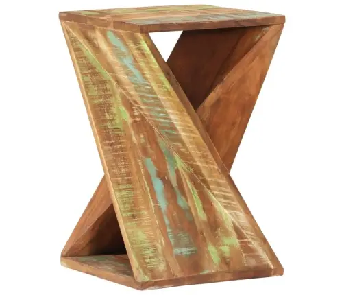 Šoninis Staliukas, 35X35X55cm Perdirbtos Medienos Masyvas