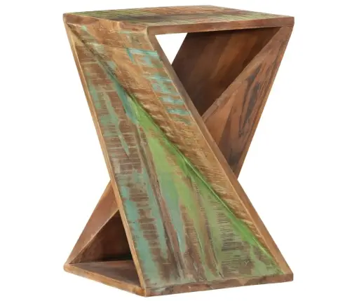 Šoninis Staliukas, 35X35X55cm Perdirbtos Medienos Masyvas