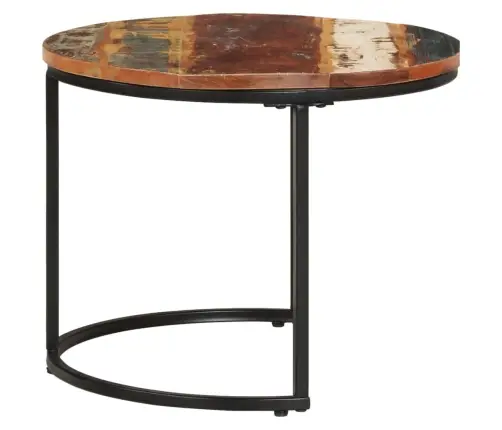 Kohvilauad 3 Tk, Taaskasutatud Puit