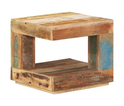 Kafijas Galdiņš, 45X45X40 Cm, Pārstrādāts Masīvkoks Vidaxl