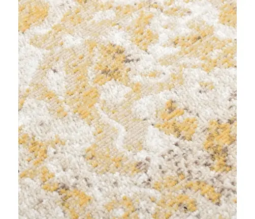 Āra Paklājs, Plakani Austs, 80X150 Cm, Dzeltens  Vidaxl