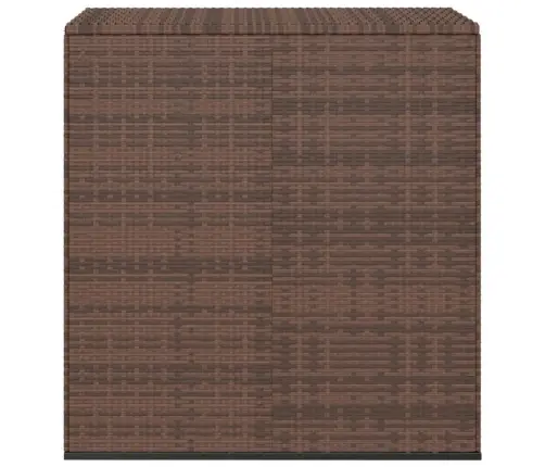 Dārza Spilvenu Kaste, 100X49X103,5 Cm, Brūna Pe Rotangpalma Vidaxl