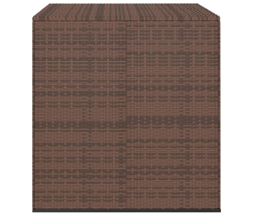Dārza Spilvenu Kaste, 100X97,5X104 Cm, Brūna Pe Rotangpalma Vidaxl