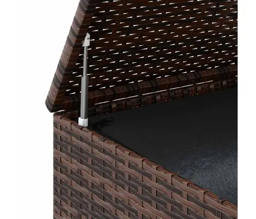 Aia Hoiukast, Pe Rotang, 100X97,5X104 cm Pruun