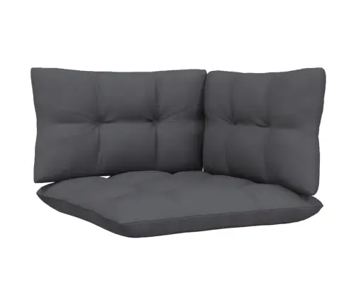 Dvivietė Sodo Sofa Su Pagalvėlėmis, Balta, Pušies Masyvas