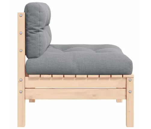 2-Vietīgs Dārza Dīvāns Ar Krēmkrāsas Spilveniem, Priedes Koks Vidaxl 2-Vietīgs Dārza Dīvāns Ar Krēmkrāsas Spilveniem, Priedes Koks Vidaxl