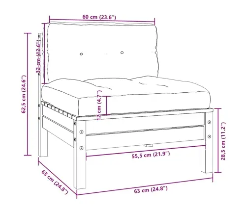 2-Vietīgs Dārza Dīvāns Ar Krēmkrāsas Spilveniem, Priedes Koks Vidaxl 2-Vietīgs Dārza Dīvāns Ar Krēmkrāsas Spilveniem, Priedes Koks Vidaxl