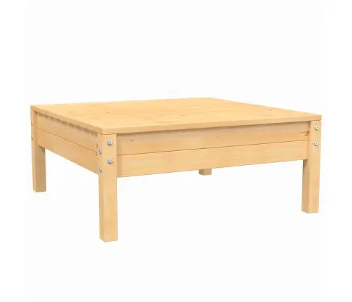 3-Daļīgs Dārza Mēbeļu Komplekts Ar Pelēkiem Matračiem, Priede Vidaxl