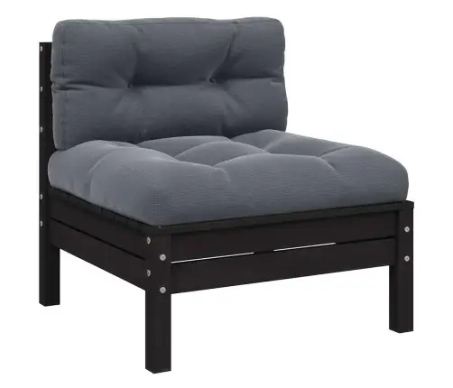 3-Daļīgs Dārza Atpūtas Mēbeļu Komplekts Ar Matračiem, Priede Vidaxl