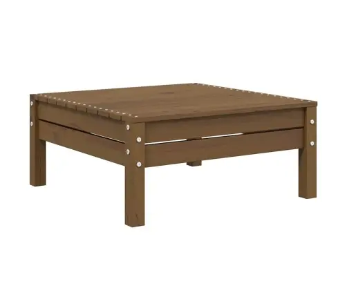 3-Daļīgs Dārza Mēbeļu Komplekts Ar Krēmkrāsas Matračiem, Priede Vidaxl