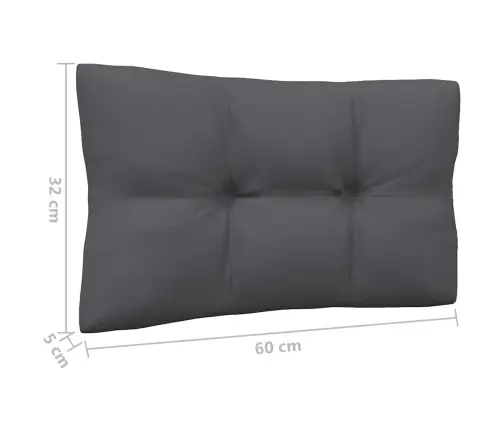 3-Daļīgs Dārza Atpūtas Mēbeļu Komplekts Ar Matračiem, Priede Vidaxl