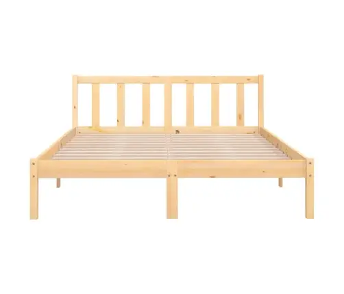 Voodiraam, Männipuit, 140 X 190 Cm