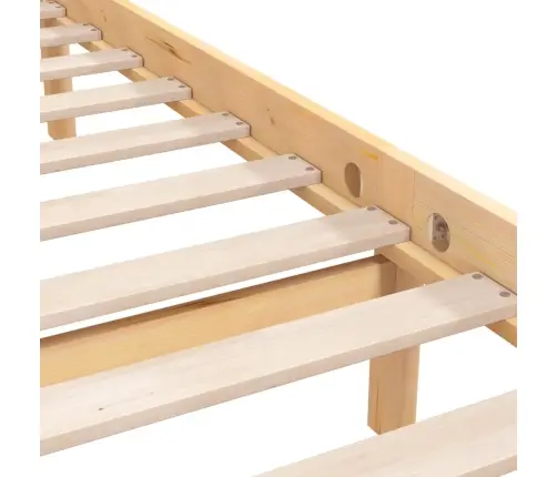 Voodiraam, Männipuit, 140 X 190 Cm