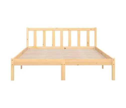 Gultas Rāmis, Priedes Masīvkoks, 120X200 Cm Vidaxl