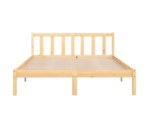 Voodiraam, Täismännipuit, 140 X 200 Cm