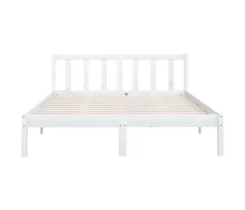 Lovos Rėmas, Baltas, 150X200cm Pušies Masyvas, Didelis