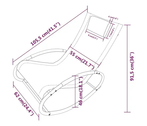 Sauļošanās Zvilnis Ar Spilvenu, Tērauds Un Melns Tekstilēns Vidaxl Sauļošanās Zvilnis Ar Spilvenu, Tērauds Un Melns Tekstilēns Vidaxl