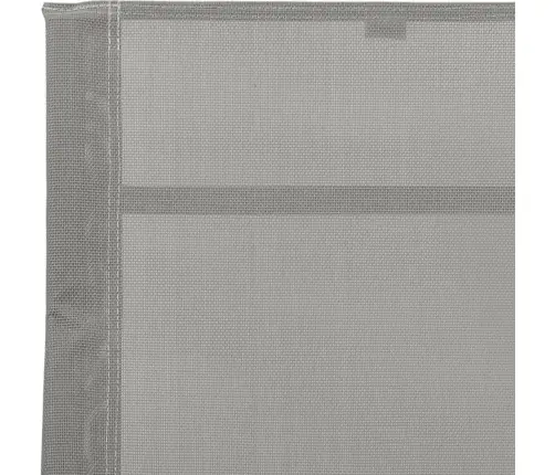 Sauļošanās Zvilnis, Tērauds Un Pelēks Tekstilēns Vidaxl