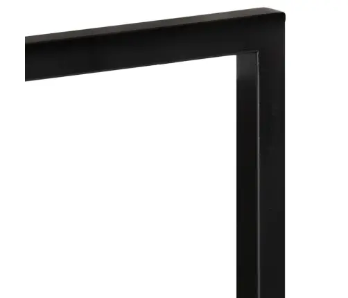 Sienas Plaukti, 2 Gab., 25X25X75 Cm, Akācijas Koks, Tērauds Vidaxl