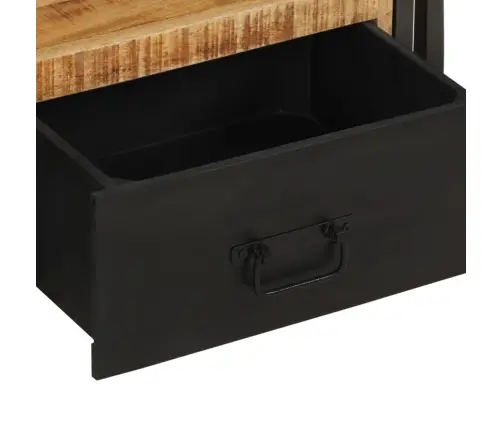 Telerikapp, 120 X 30 X 40 cm Mangopuit