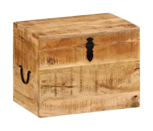 Uzglabāšanas Kaste, 39X28X31 Cm, Mango Masīvkoks Vidaxl