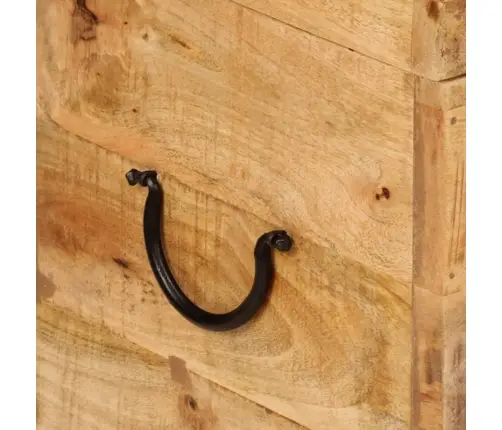 Uzglabāšanas Kaste, 39X28X31 Cm, Mango Masīvkoks Vidaxl