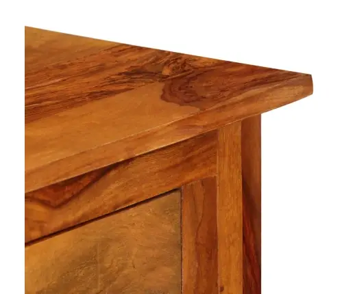 Kumode Ar 3 Atvilktnēm, 110X30X80 Cm, Masīvs Rožkoks Vidaxl