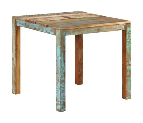 Valgomojo Stalas, 82X80X76cm Perdirbtos Medienos Masyvas