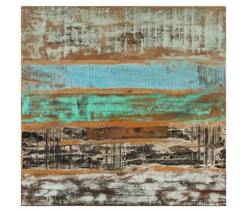Valgomojo Stalas, 82X80X76cm Perdirbtos Medienos Masyvas