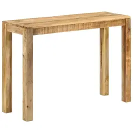 Konsoles Galdiņš, 110X35X76 Cm, Neapstrādāts Mango Koks  Vidaxl