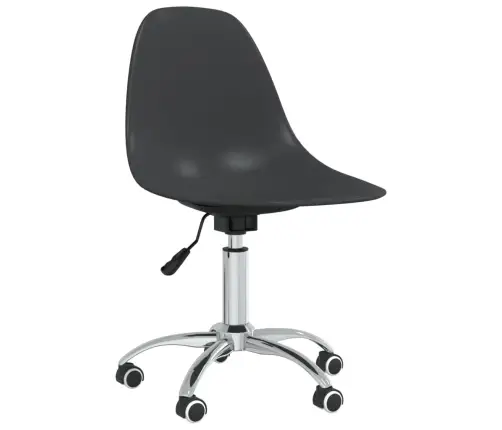 Grozāmi Virtuves Krēsli, 2 Gab., Gaiši Pelēki, Pp Vidaxl