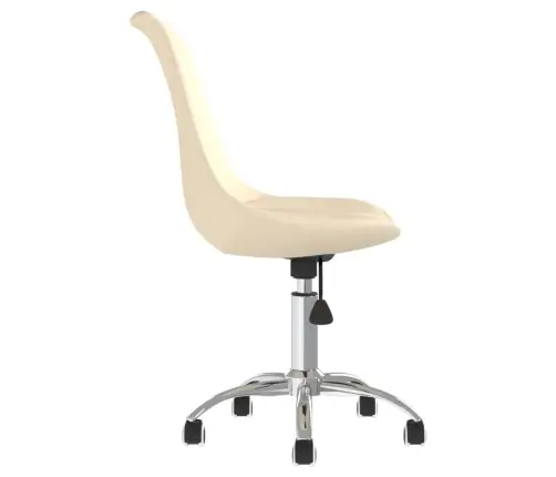 Pööratavad Söögitoolid 2 Tk, Kreemjas, Kangas