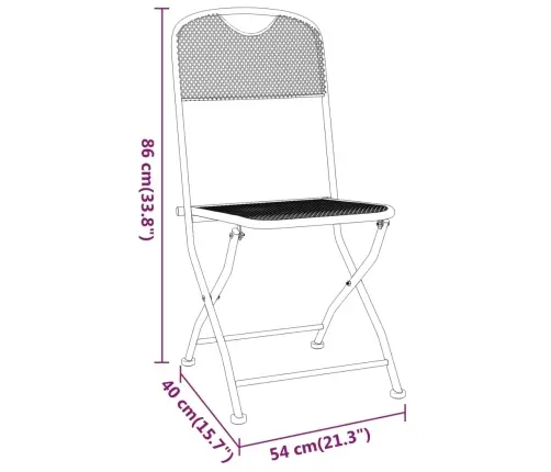Kokkupandavad Aiatoolid 2 Tk, Laiendatud Metallvõrk, Antratsiit